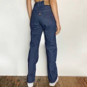 Vintage Levi’s 509 70s Orange Tab Straight Jeans